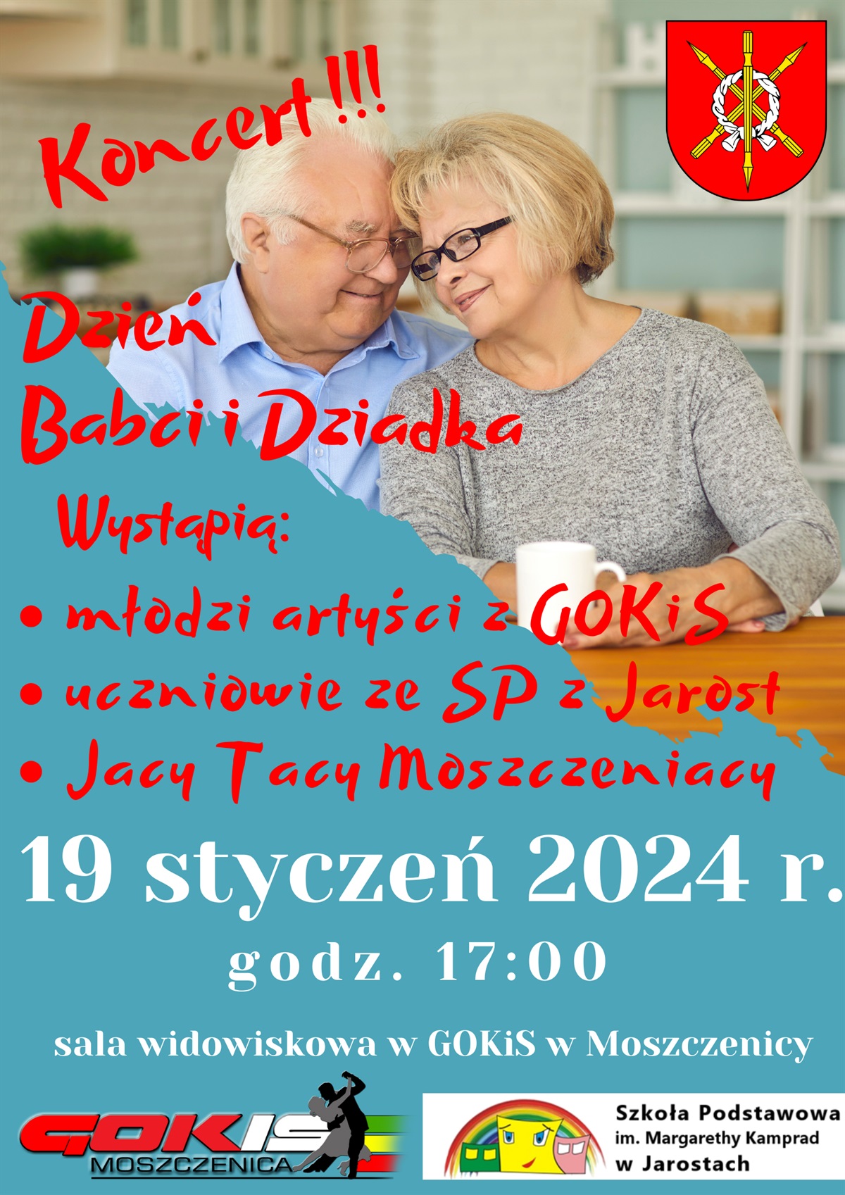 Dzień Babci i Dziadka. GOKiS zaprasza!