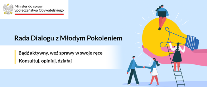 Nabór do Rady Dialogu z Młodym Pokoleniem