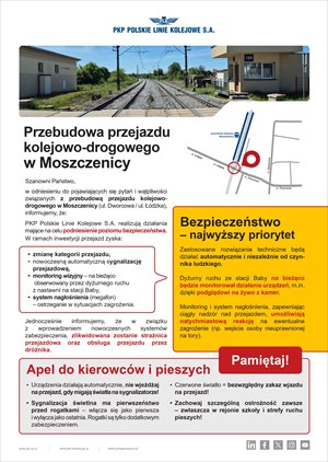 Zmiana kategorii na przejeździe PKP przy ul. Dworcowej