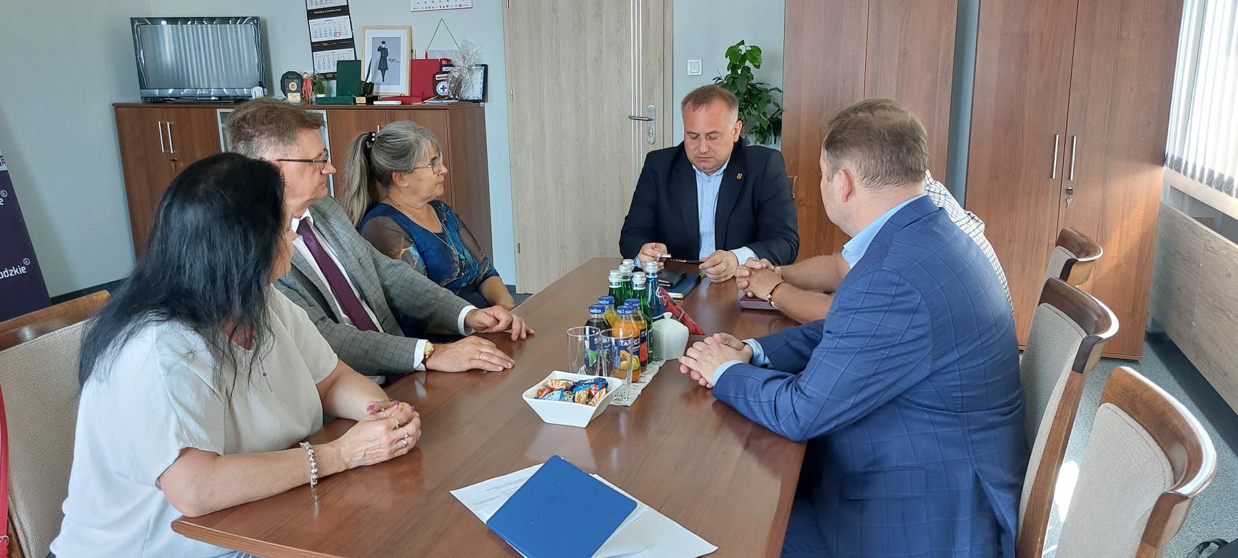 Kolejne konsultacje w sprawie DW716: Spotkanie z wicemarszałkiem województwa łódzkiego