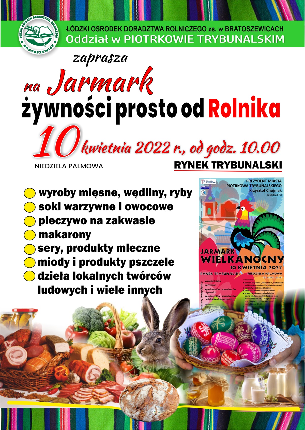 Przedświąteczny jarmark żywności prosto od rolnika