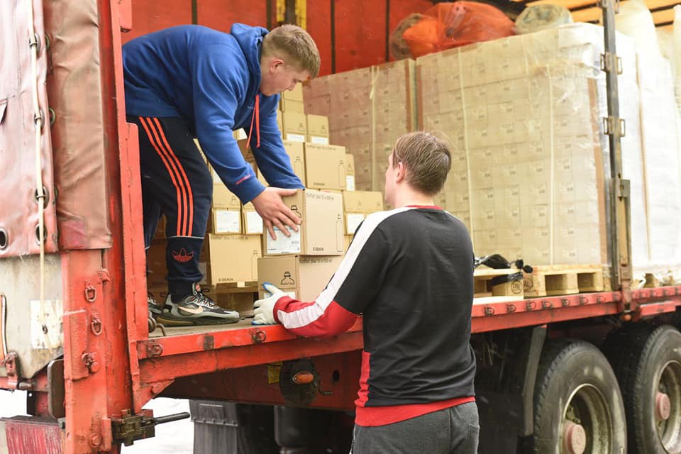 Pierwsza partia pomocy trafiła do Równego