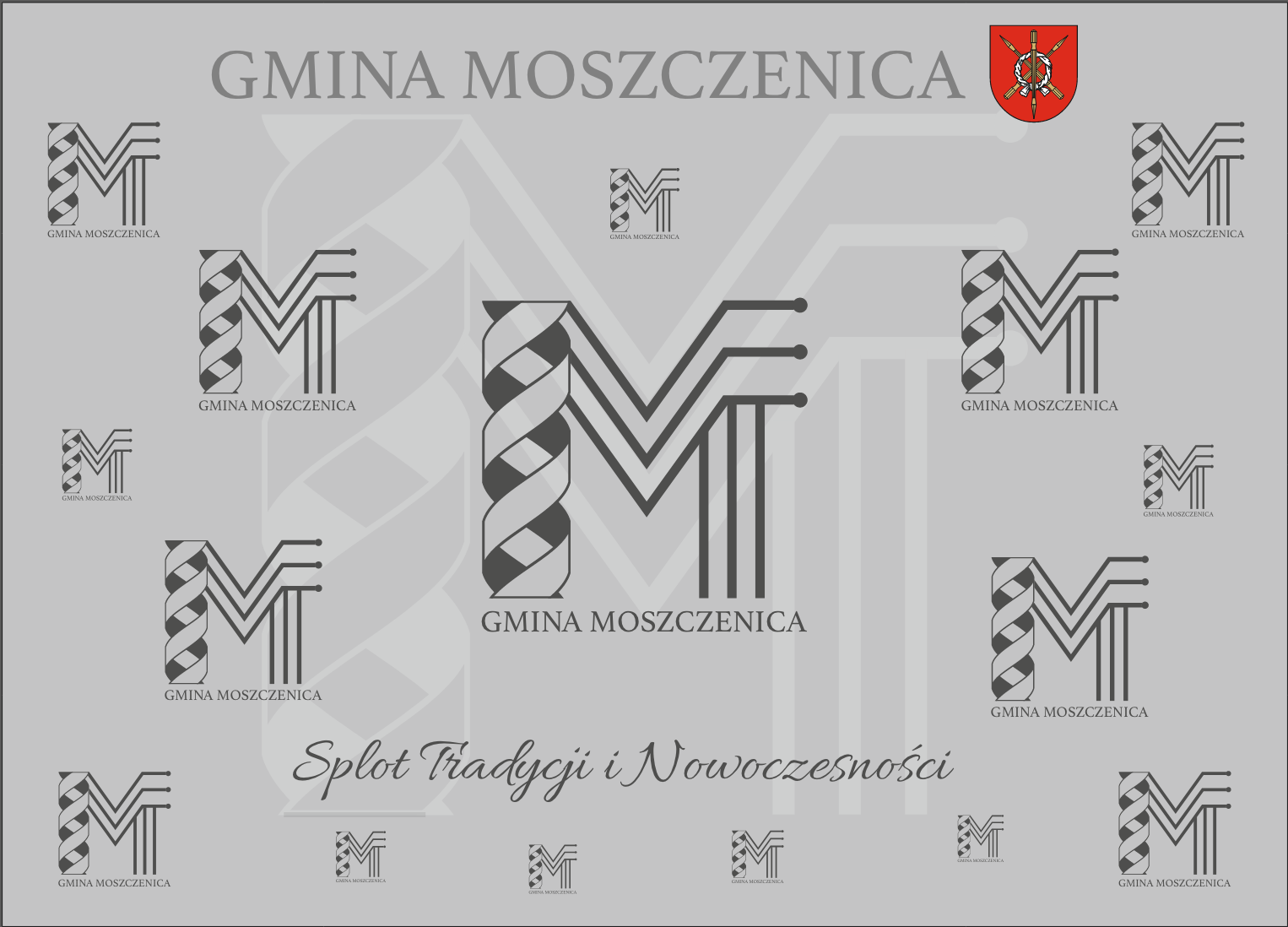 Logo i Maskotka Gminy Moszczenica