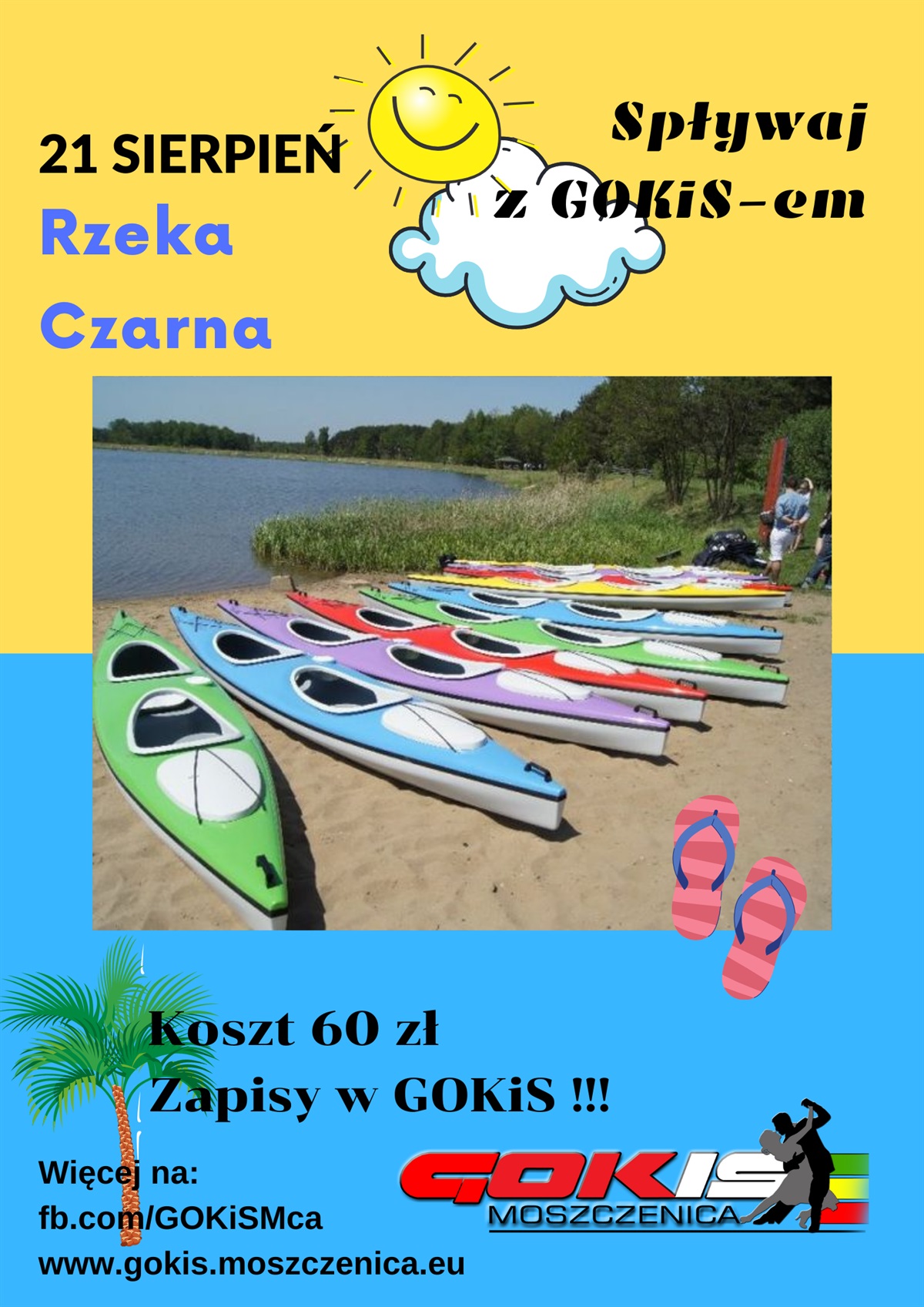 GOKiS zaprasza na kolejny spływ!