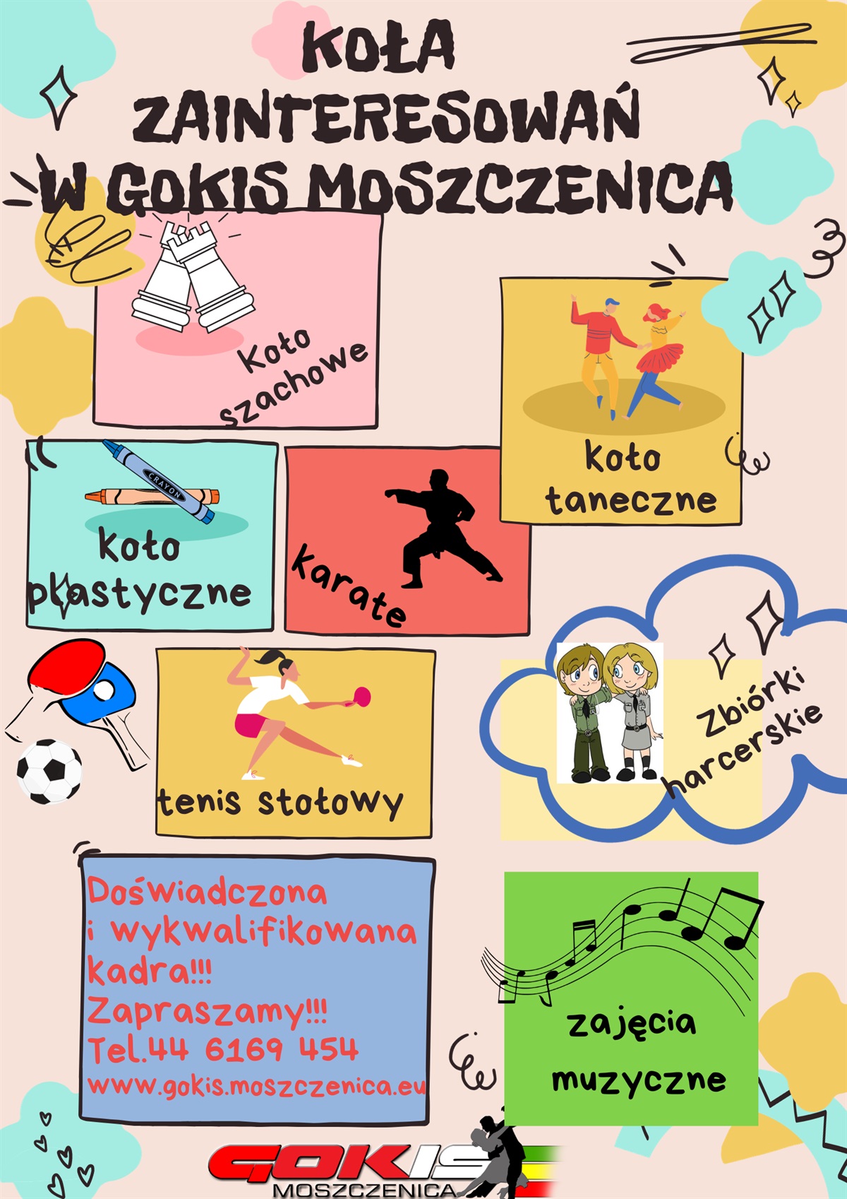 Koła zainteresowań w GOKiS 