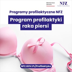 Łódzki NFZ serdecznie zaprasza na bezpłatną mammografię w pracowni mammografii lub w mammobusie.