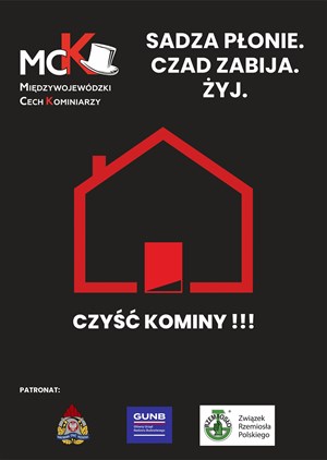 Sadza płonie. Czad zabija. Żyj! – zadbaj o bezpieczeństwo swojego domu