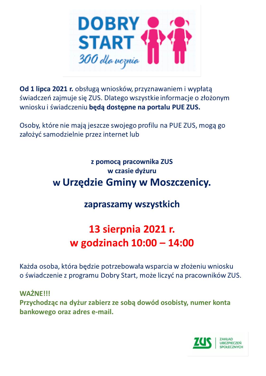 Dobry start dla ucznia