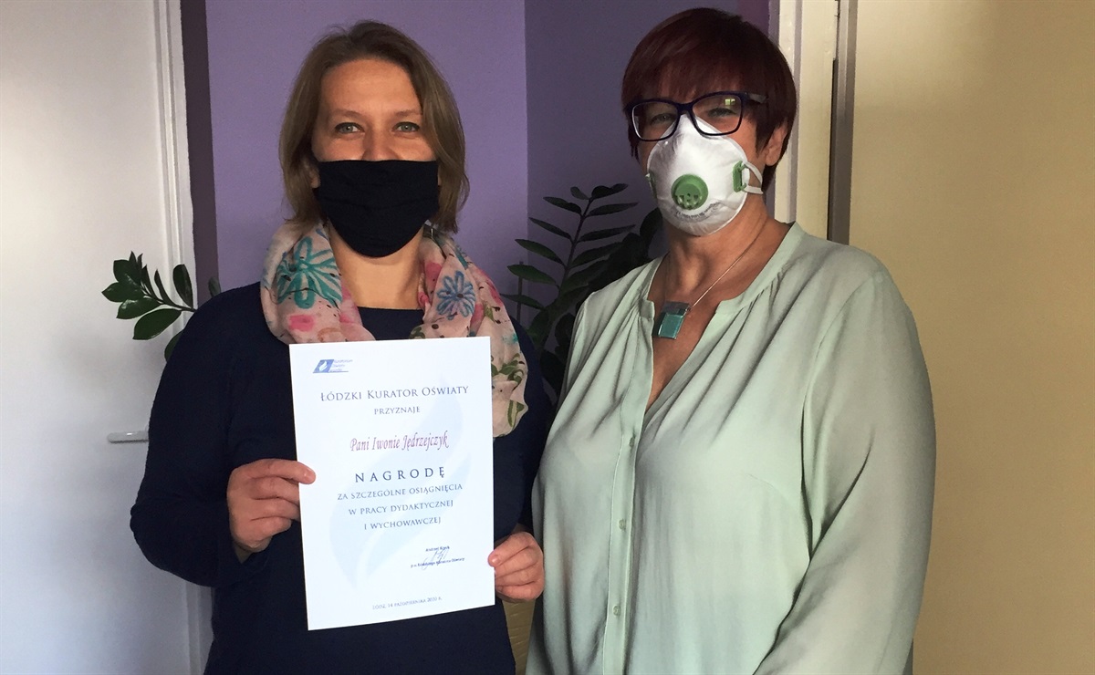 Nagroda Kuratora dla Iwony Jędrzejczyk