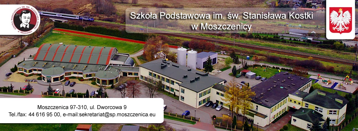 Konkurs na stanowisko dyrektora Szkoły Podstawowej im. św. Stanisława Kostki w Moszczenicy