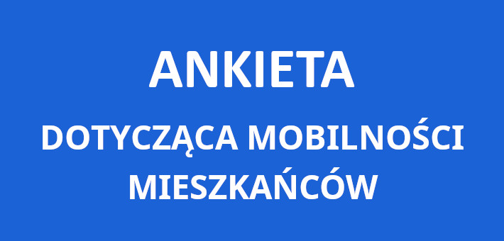 Ankieta dotycząca mobilności mieszkańców