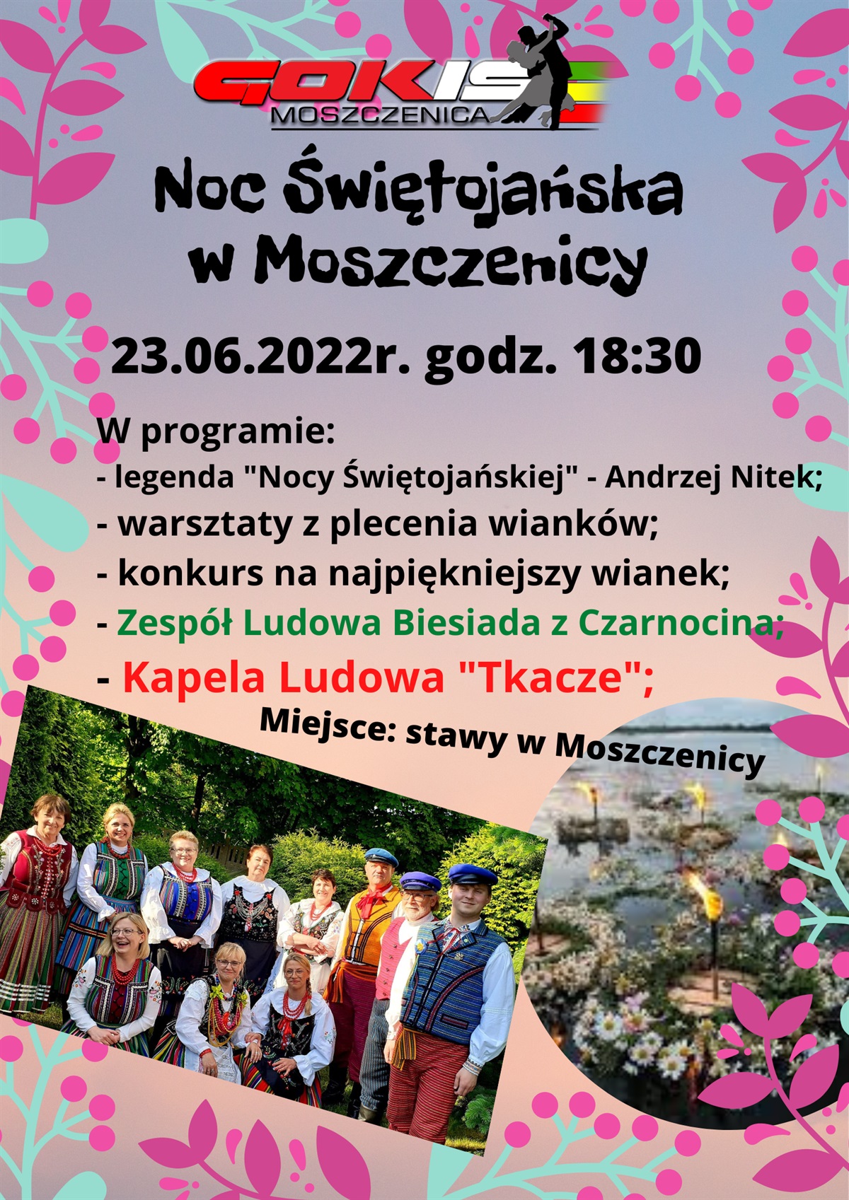 Noc świętojańska w Moszczenicy
