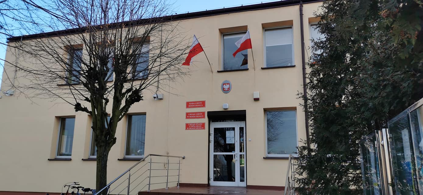 Ograniczenia w pracy Urzędu Gminy w Moszczenicy