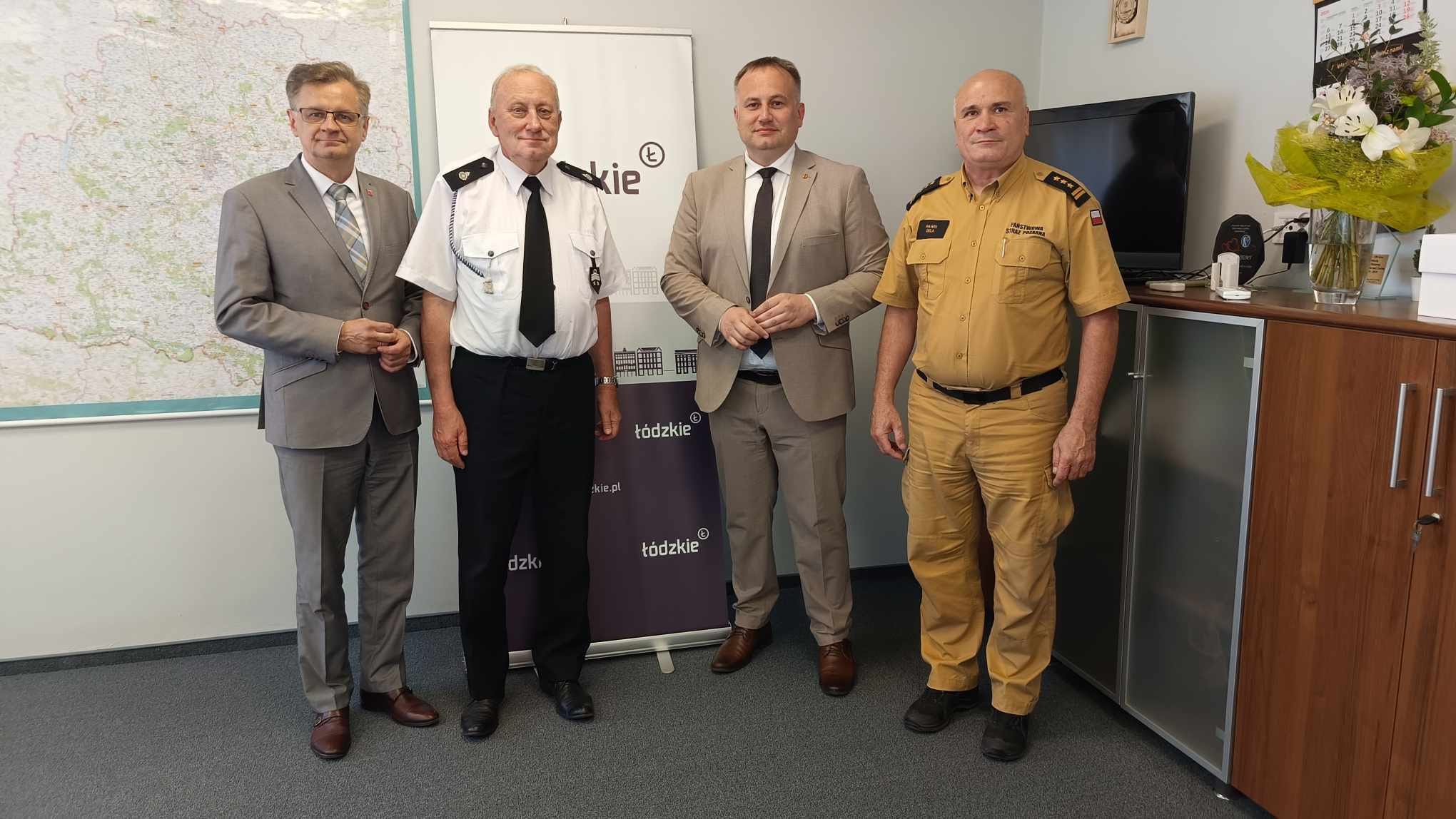 Rozmowy o bezpieczeństwe i dofinansowaniu dla PSP i OSP