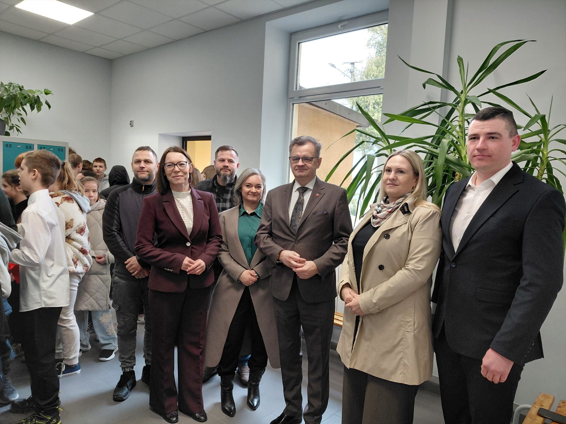 Uroczyste otwarcie nowej szatni w Szkole Podstawowej im. Jana Pawła II w Gazomi Starej!