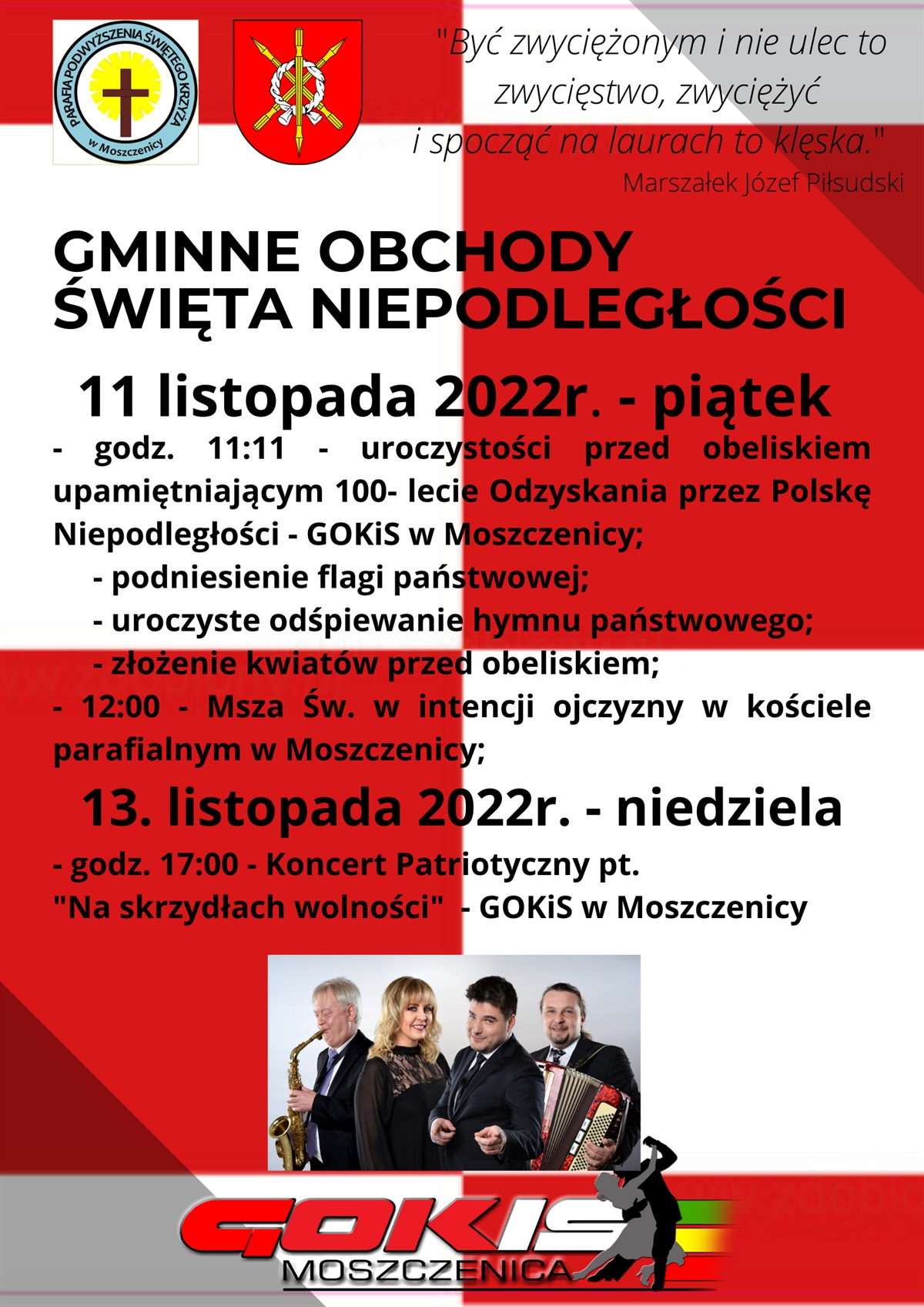 Gminne obchody Narodowego Święta Niepodległości 