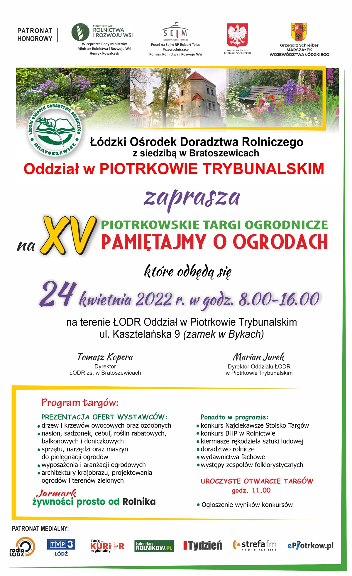 Pamiętajmy o ogrodach 