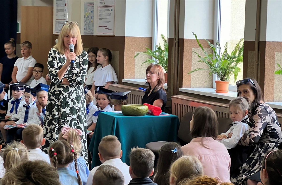 Dzień dobry, szkoło! Jesteśmy!