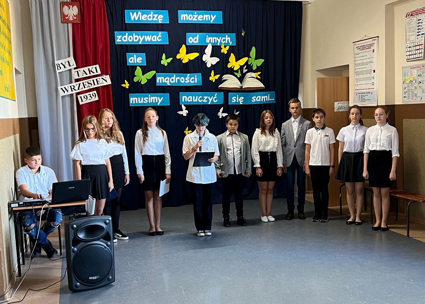 Początek roku szkolnego w SP Gazomia