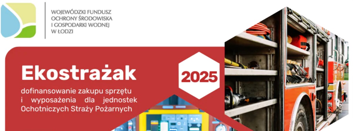 Program Ekostrażak - start naboru wniosków