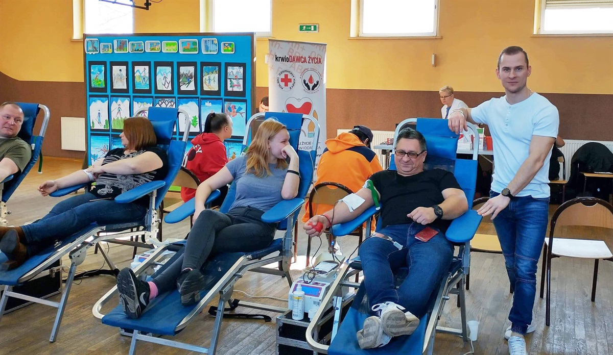 Zebrali blisko 21 litrów krwi