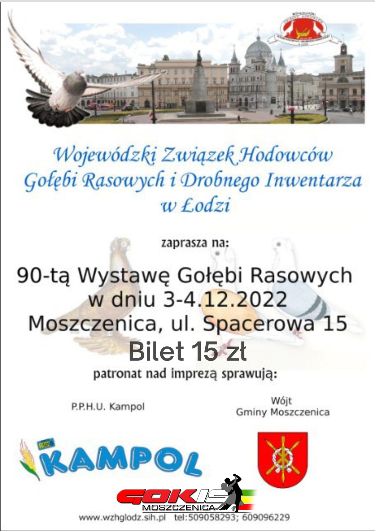 Wystawa gołębi rasowych