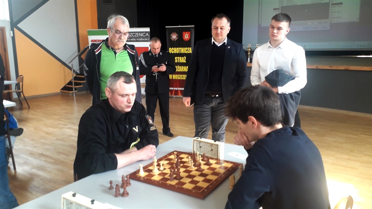 Strażacki Turniej Szachowy Moszczenica