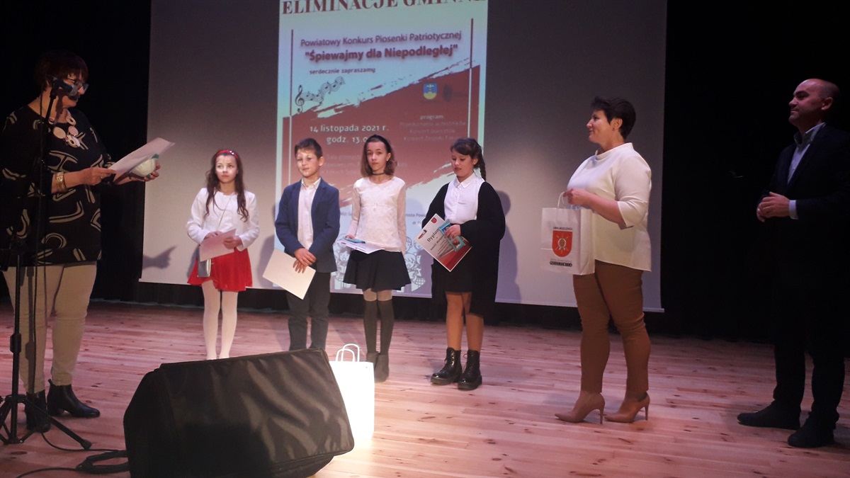 Konkurs Piosenki Patriotycznej "Śpiewajmy dla Niepodległej" 