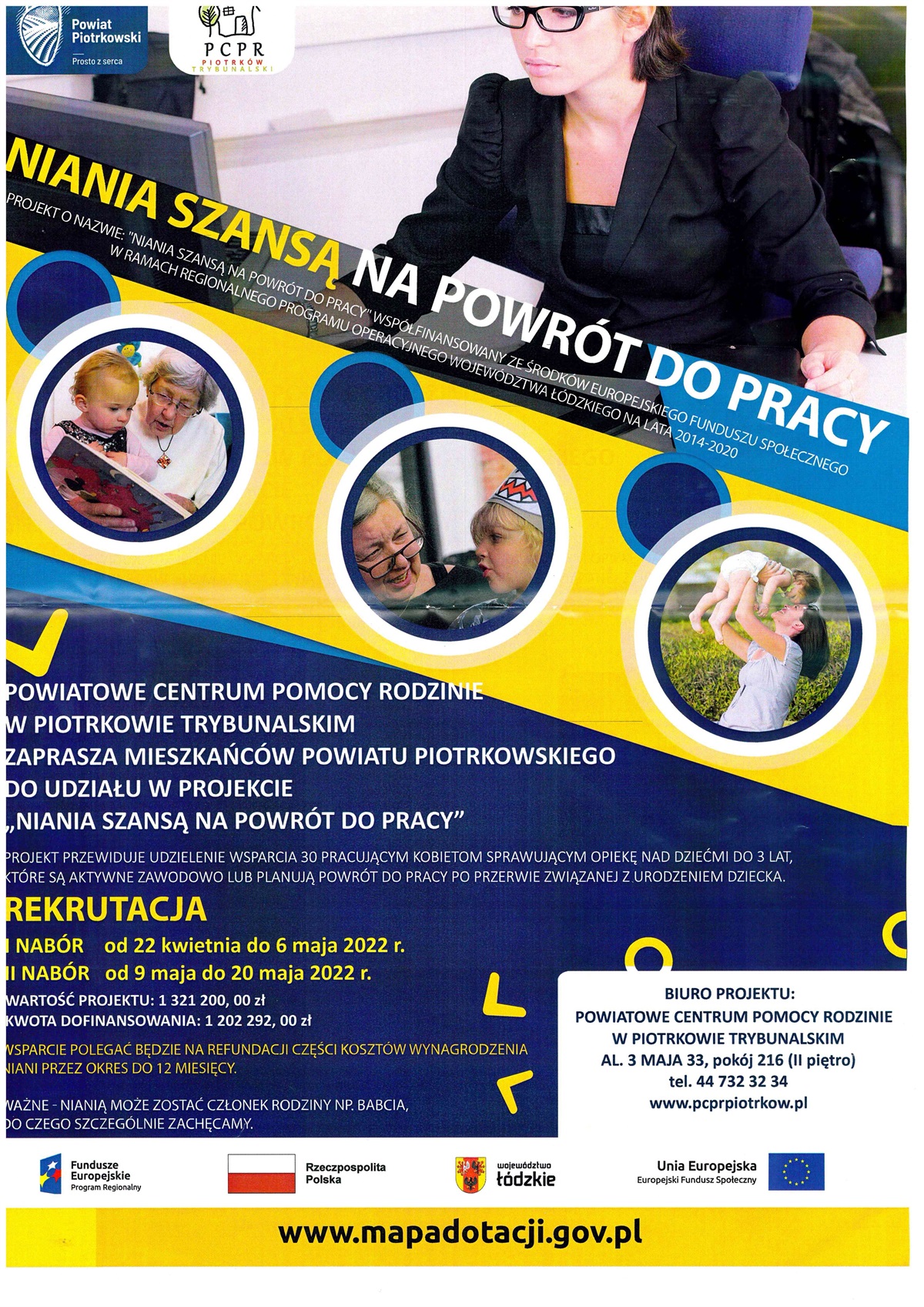 Niania szansą na powrót do pracy