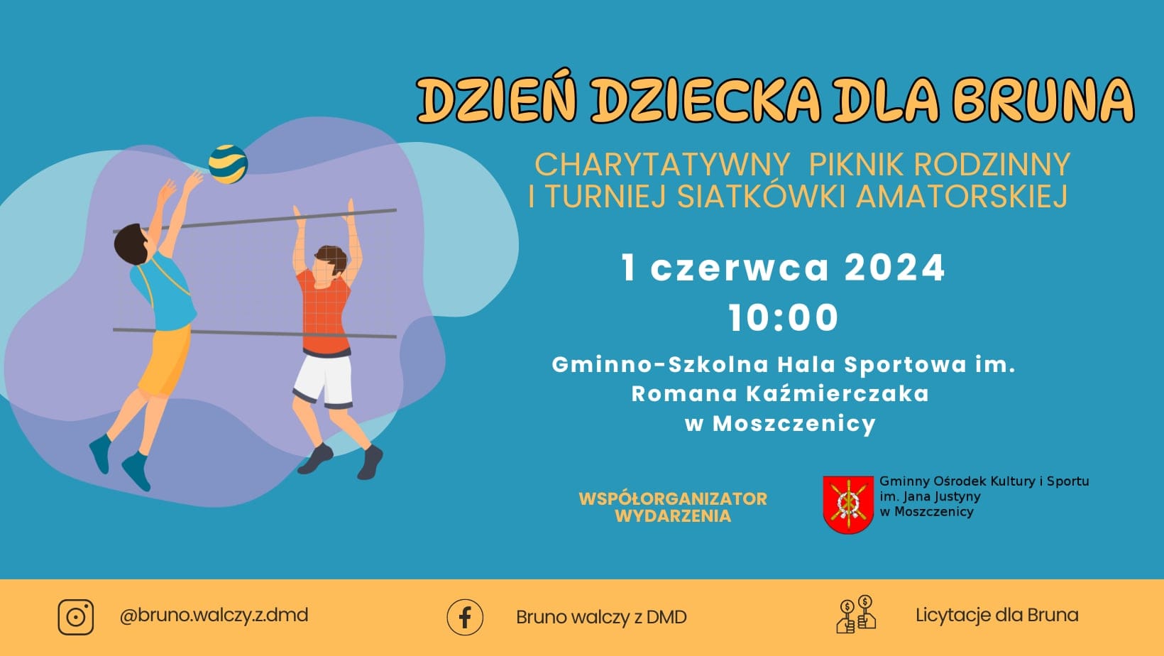Charytatywny Piknik Rodzinny i Turniej Siatkówki Amatorskiej 