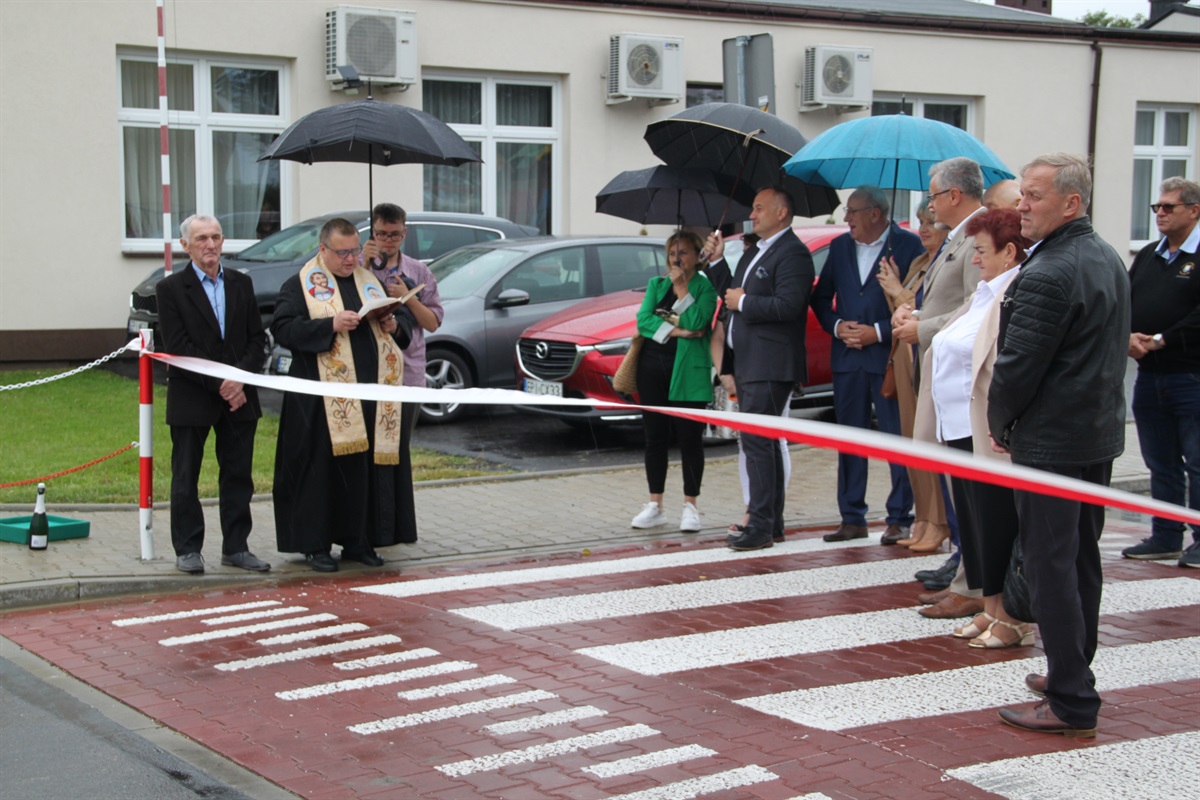 Oficjalne otwarcie drogi w Gazomi Starej
