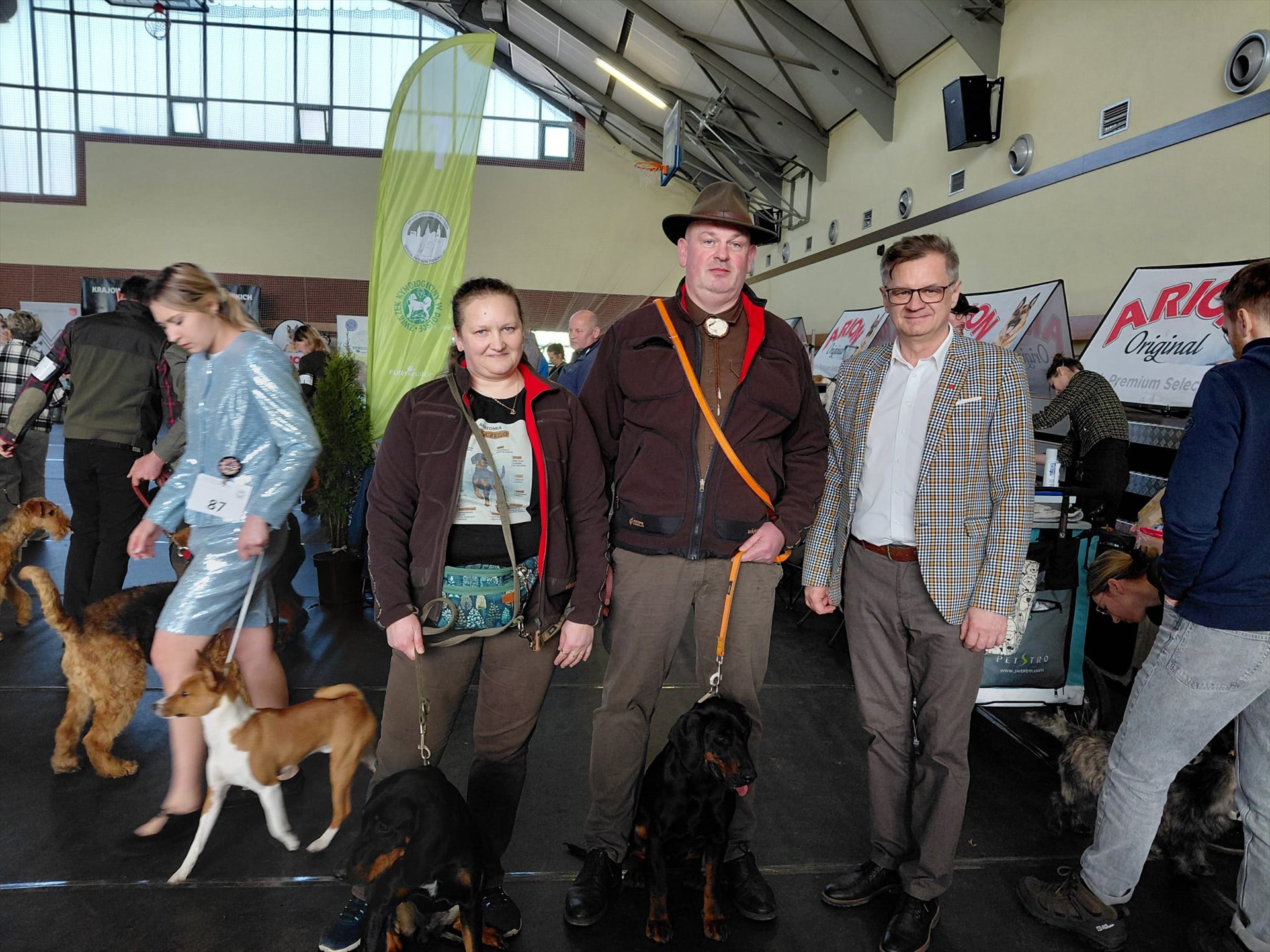 Moszczenica gospodarzem ogólnopolskiej wystawy psów ras myśliwskich