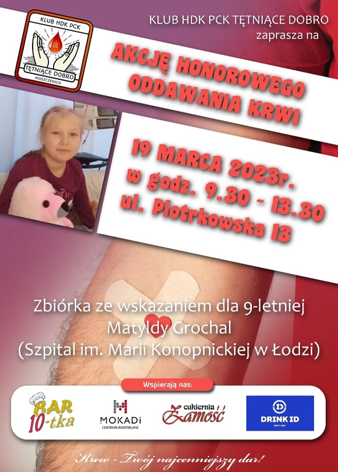 Zbiórka dla małej Matyldy