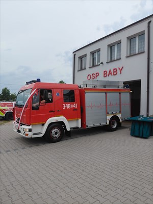 RYSIO – nowy wóz strażacki dla OSP Baby!