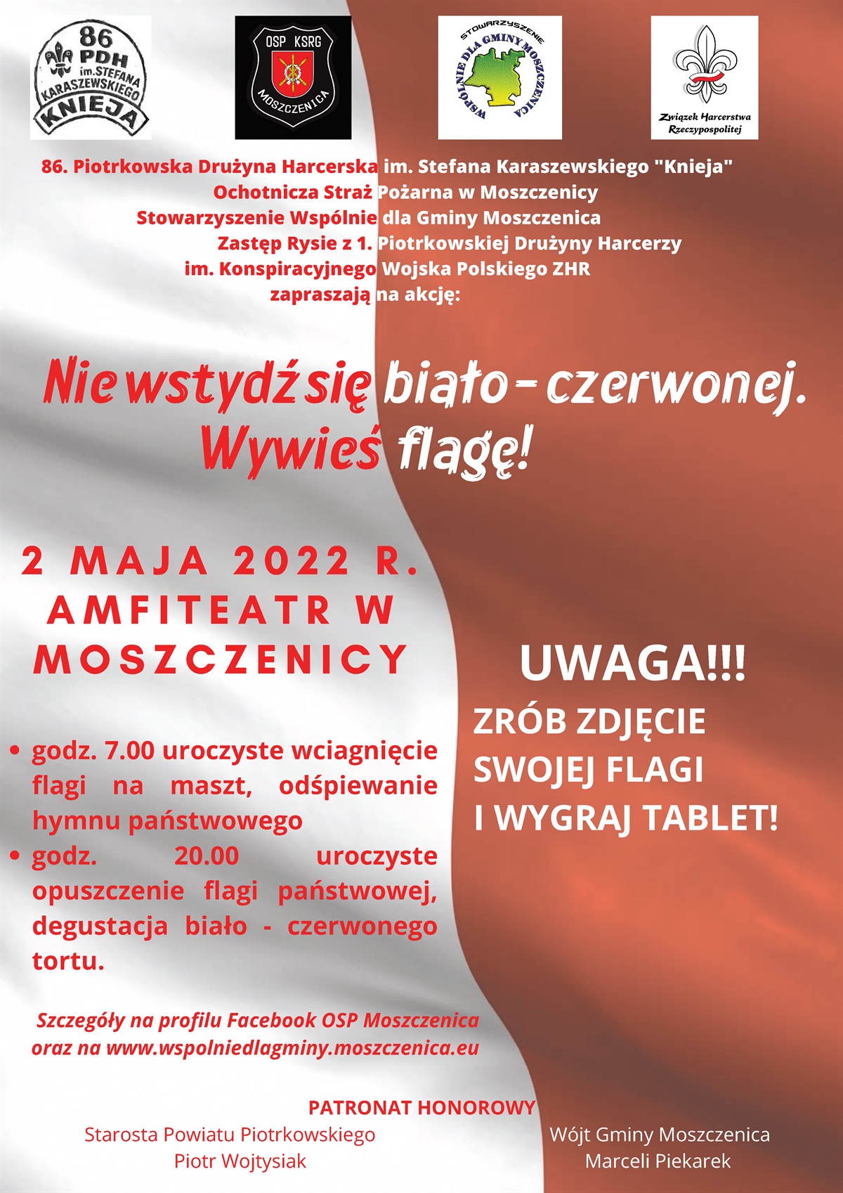 Nie wstydź się biało-czerwonej. Wywieś flagę! 2.05.2022