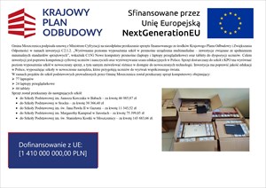 Nowoczesny sprzęt dla szkół w Gminie Moszczenica!