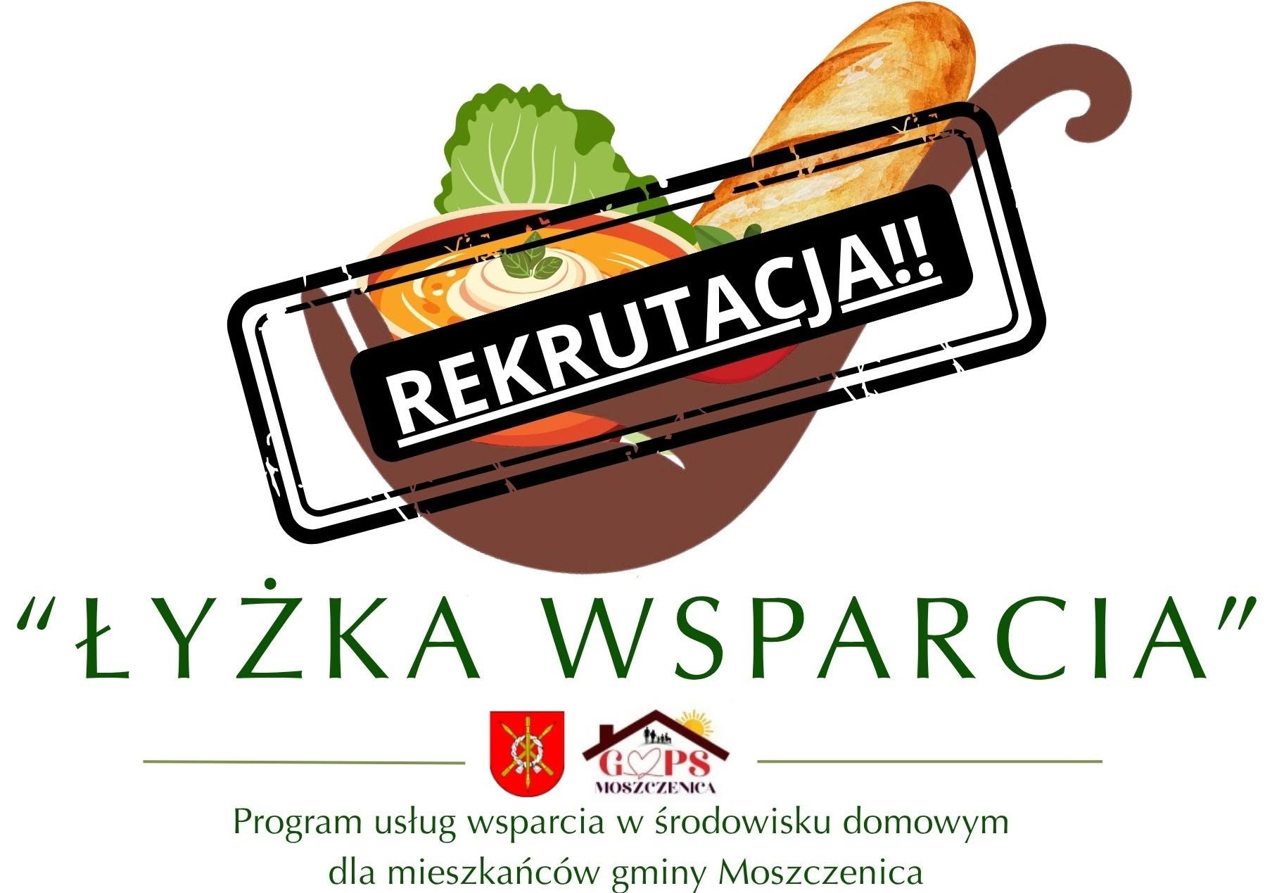 Łyżka Wsparcia - Program Usług Wsparcia dla Mieszkańców gminy Moszczenica