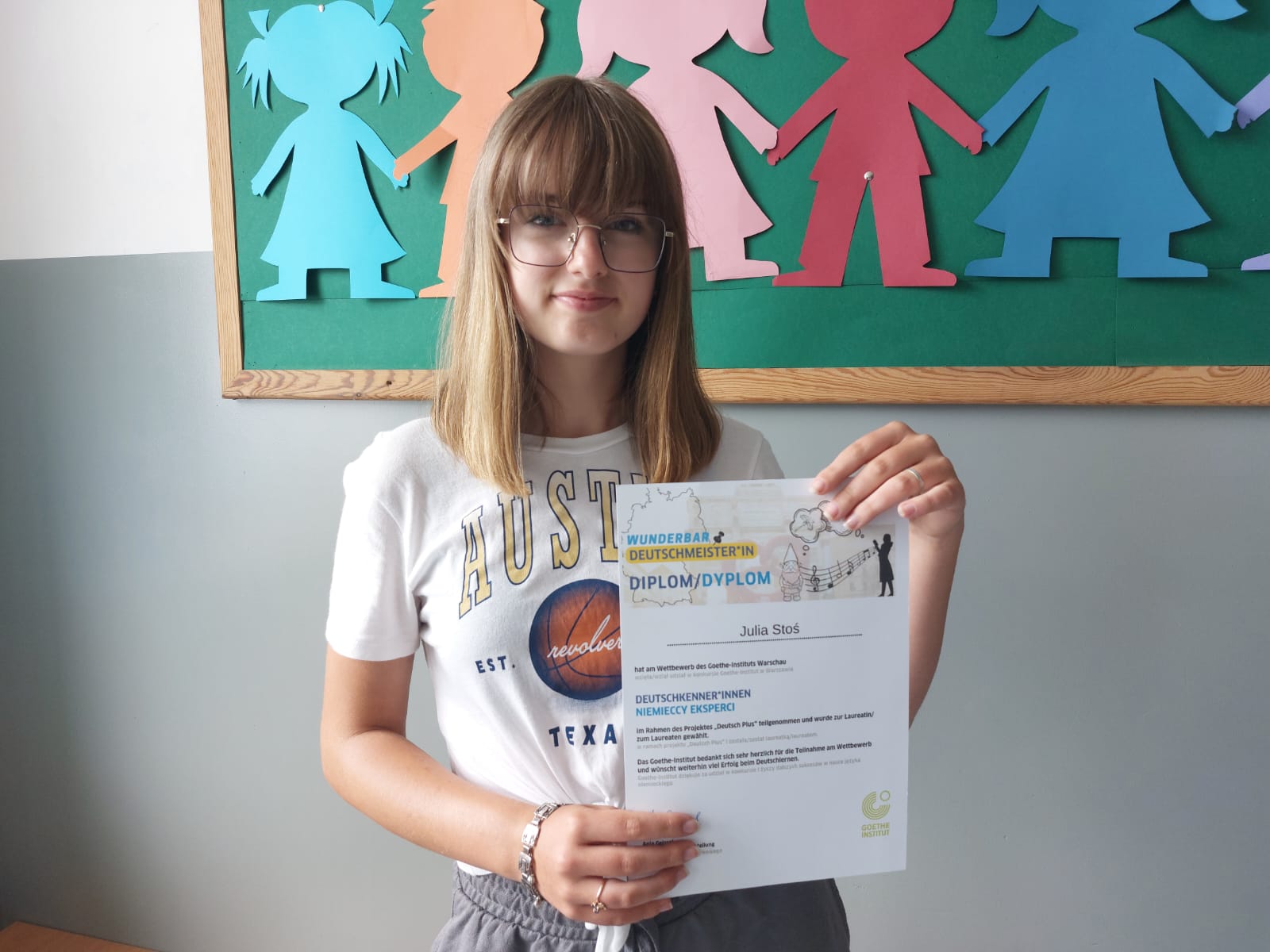 Julia Stoś ze Szkoły Podstawowej  Srocku laureatką ogólnopolskiego konkursu 