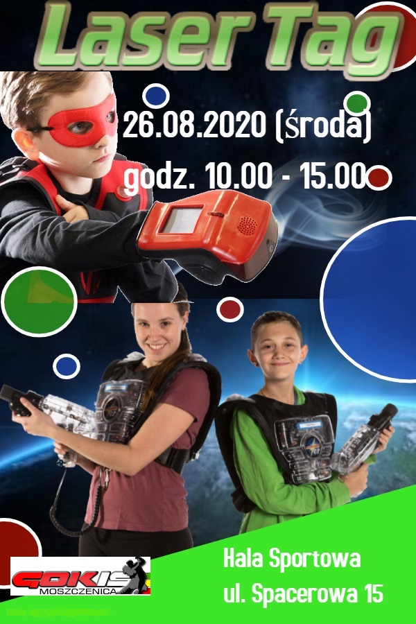 GOKiS zaprasza na bezpłatny laserowy paintball