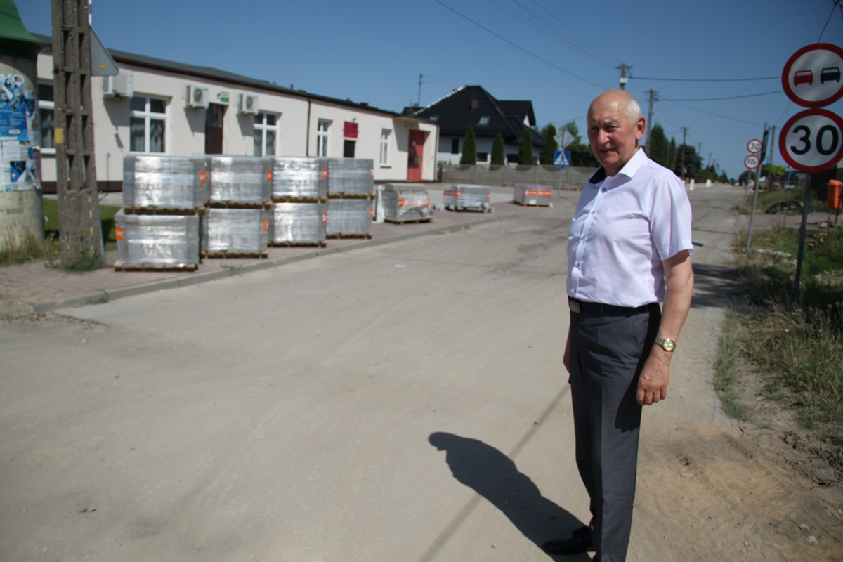 Rozbudowa drogi gminnej w Gazomi Starej