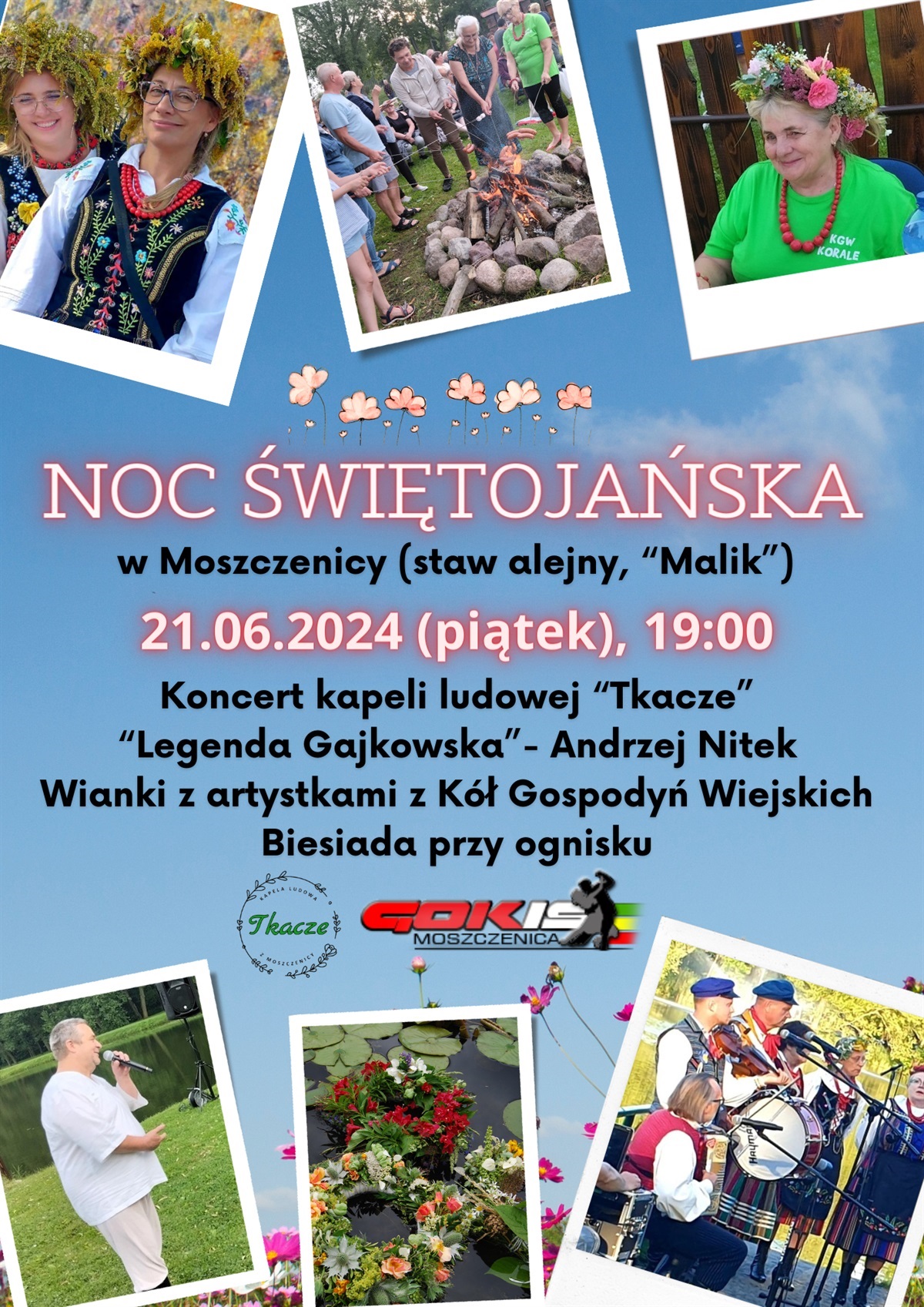 Noc Świętojańska w Moszczenicy 