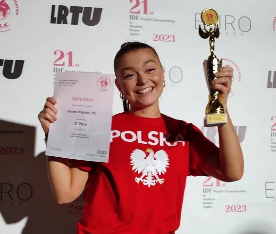 Gratulacje dla Wiktorii Justyny