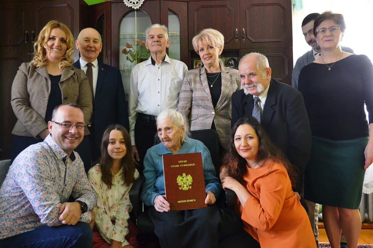 Najstarsza mieszkanka gminy skończyła 100 lat!
