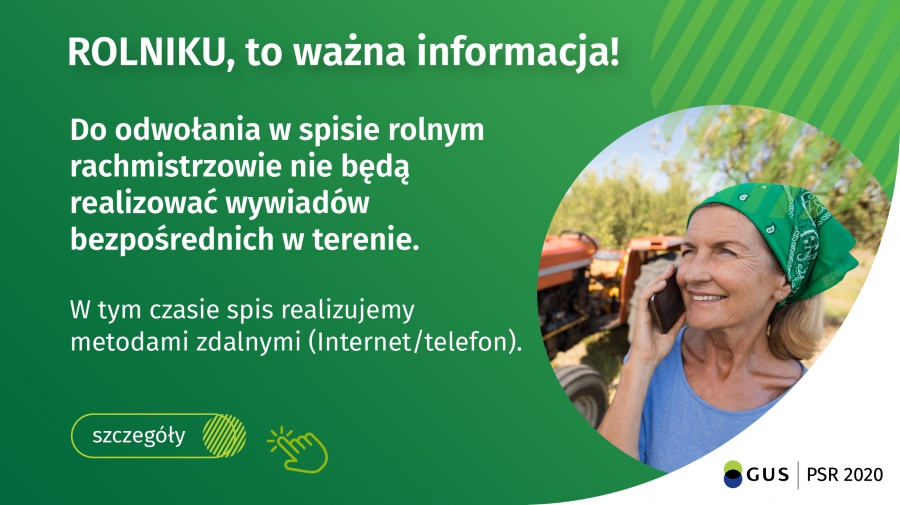 Ważna informacja dla rolników