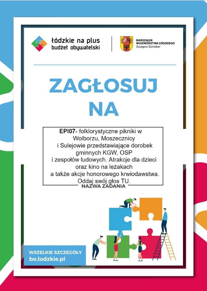 Zagłosuj na projekt HDK BO Województwa Łódzkiego