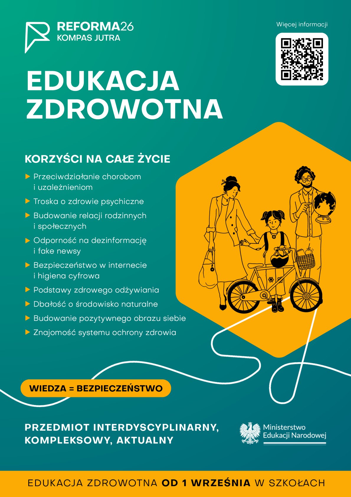 Edukacja Zdrowotna w szkołach od 1 września