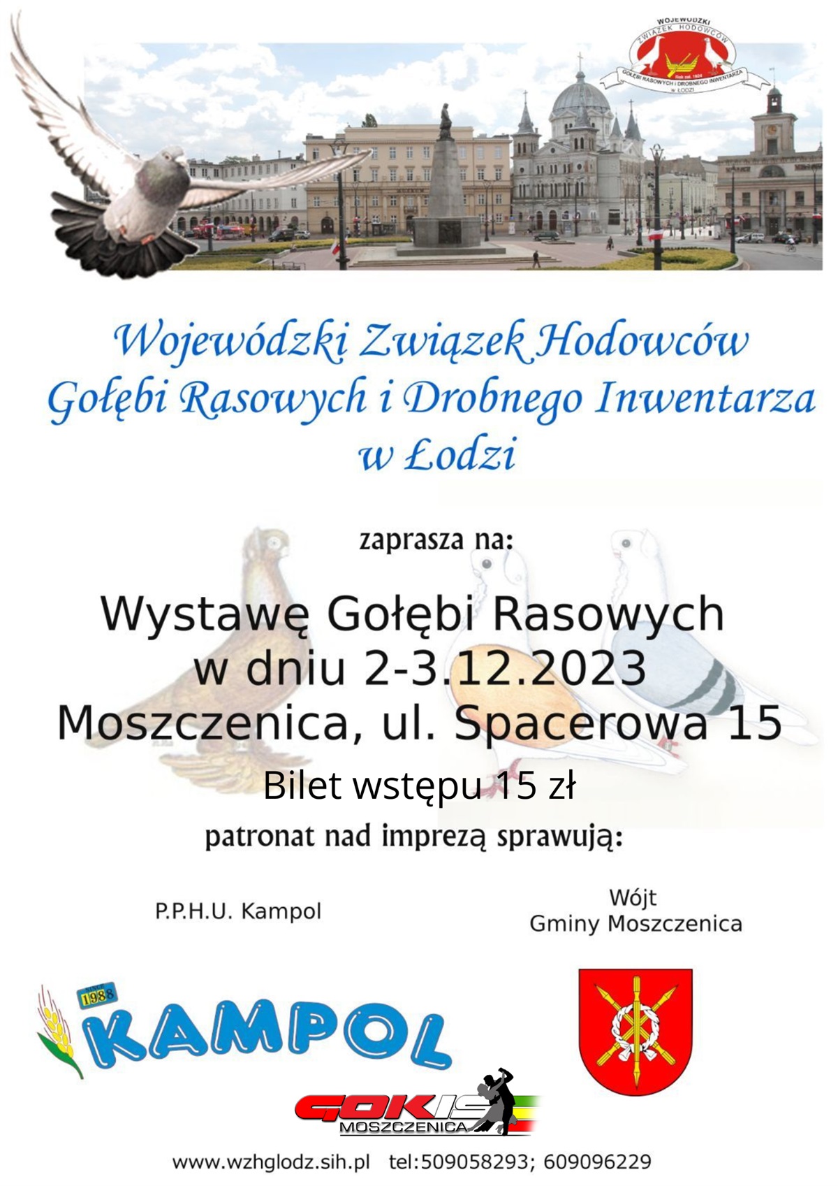 Wystawa gołębi