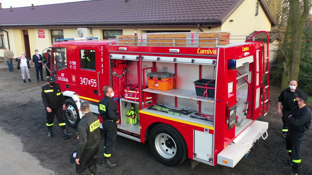 OSP Kiełczówka ma nowy wóz bojowy