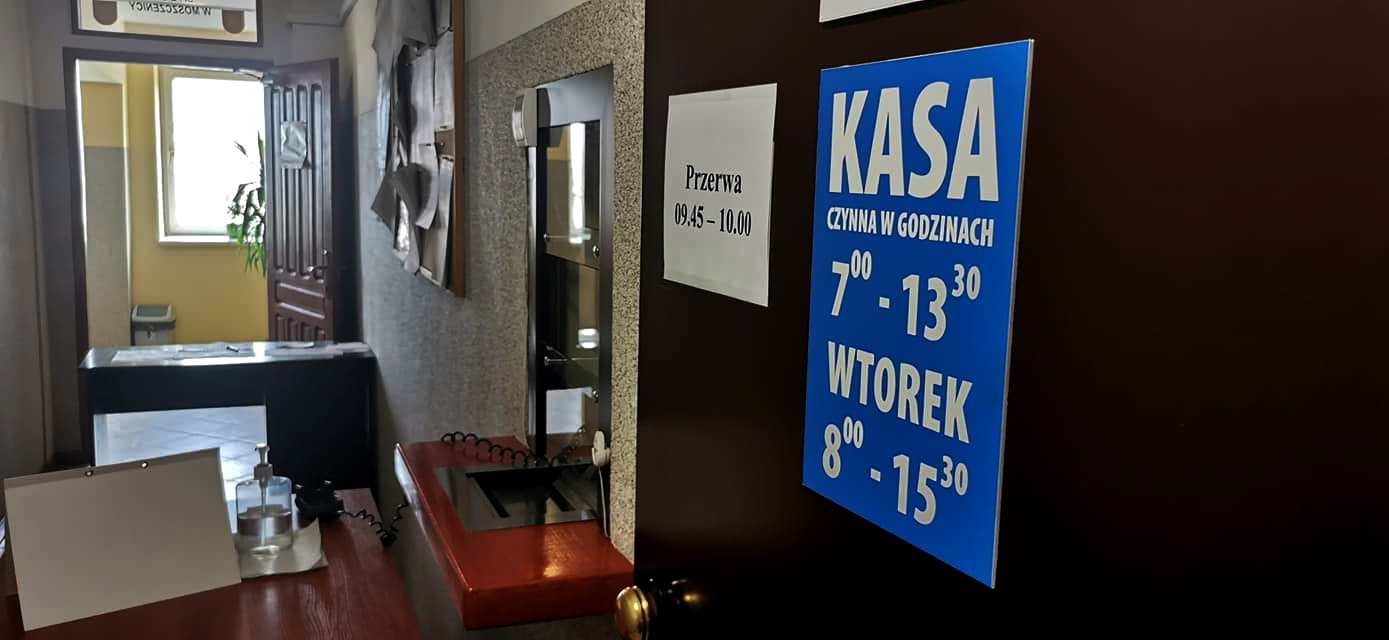 Przedsiębiorstwo Komunalne przywraca do pracy inkasentów oraz możliwość zapłaty  w kasie gotówką