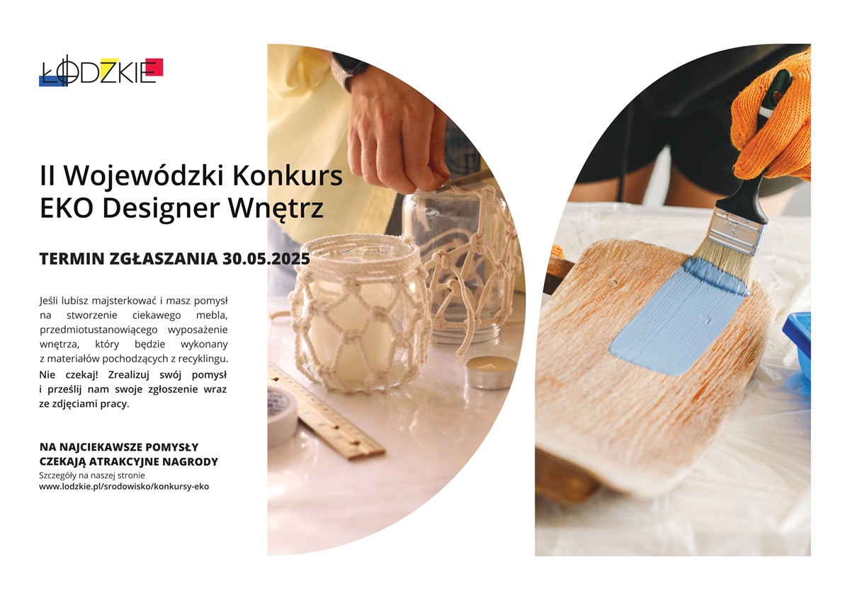 Zaproszenie do udziału w II Wojewódzkim Konkursie "EKO Designer Wnętrz"